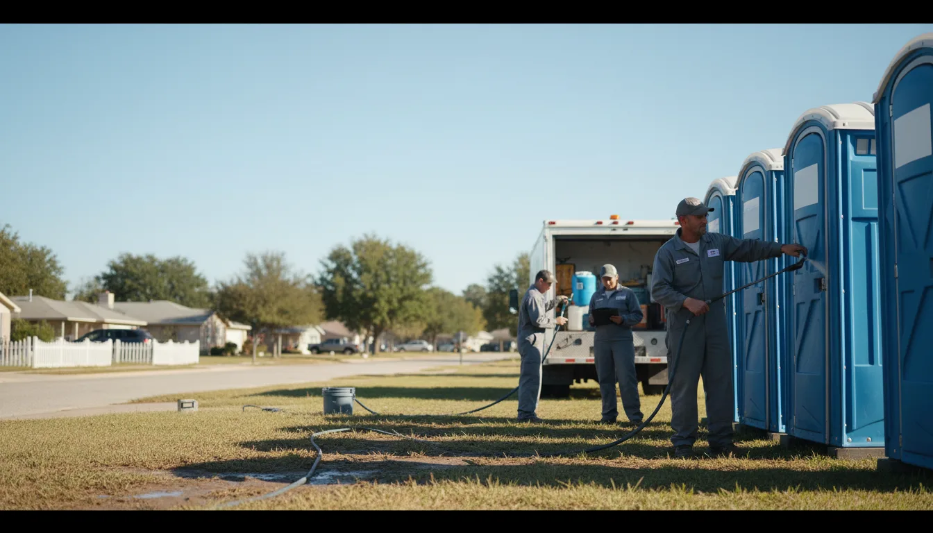 Long-Term Portable Toilet Rental in Metamora, OH near me